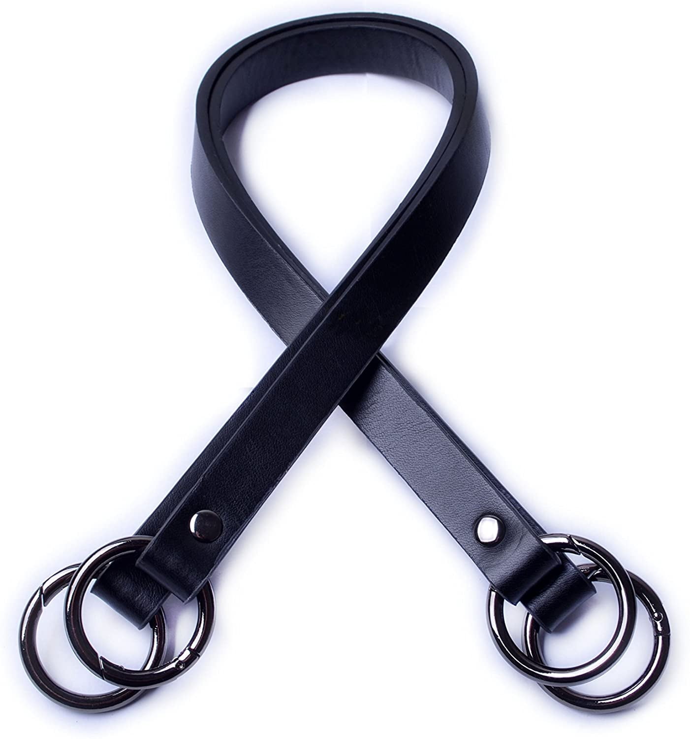 leather purse handles and hardware