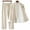 Beige, variant on Chinese Traditional Clothes Cotton Linen Mens Kung Fu Uniforms Martial Arts Jacket Tang Suit Long Sleeved Coats Shirt,Long Sleeve Shirt Trousers Training Uniform Tracksuit