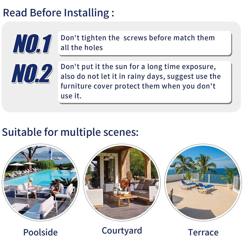 SEGMART 4 Piece Patio Furniture Set, All-Weather Outdoor Sectional Sofa Set, PE Rattan Conversation Set with Storage Box, Table & Cushions, Wicker Furniture Couch Set for Patio Deck Garden