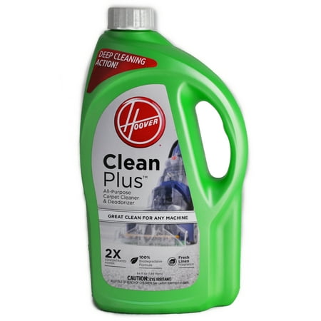 Hoover Clean Plus  All Purpose Carpet Cleaner & Deodorizer 2X Concentrated Power Carpet Cleaner 64fl oz ((1.89 liters)