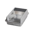 thumbnail image 2 of Stainless Steel Cat Litter Box - 11.8x15.7x7.8in Large Metal Litter Box with High Side, Anti-Leakage Non-Sticky Easy Cleaning for Small and Large Cats, Gray, 2 of 6
