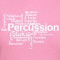 thumbnail image 3 of CafePress - Percussion T Shirt - Women's Traditional Fit Dark T-Shirt, 3 of 4