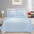 thumbnail image 3 of 300 Thread Count Egyptian Cotton Solid Duvet Cover by Impressions, Twin, 3 of 4