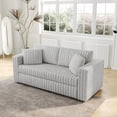 thumbnail image 5 of 75.6" Soft Modular Sofa - High Comfort & Multi-Function | Light Gray, 5 of 11