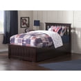 thumbnail image 2 of Mission Platform Bed with Matching Foot Board with Twin Size Urban Trundle Bed in, Multiple Colors and Sizes, 2 of 7