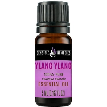 Sensible Remedies Ylang Ylang 100% Therapeutic Grade Essential Oil, 5 mL (0.167 fl oz)
