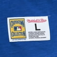 thumbnail image 5 of Men's Mitchell & Ness Royal Seattle Mariners Cooperstown Collection Legendary Raglan Slub Henley 3/4-Sleeve T-Shirt, 5 of 5