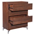 thumbnail image 4 of ZUO Perth 4 Drawer Chest in Chestnut, 4 of 7