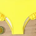 thumbnail image 5 of mgoYE Swimsuit for Girls 5t Toddler and Little Girls Rash Guard Sets with Bikini Bottoms Swimwear(Yellow,4-5 Years), 5 of 7