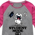 thumbnail image 3 of Peanuts - Snoopy Flipping - Student Mode Off - Toddler & Youth Short Sleeve Graphic T-Shirt, 3 of 6