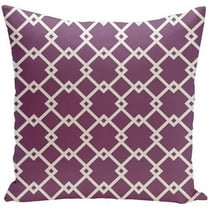 Simply Daisy 16" x 16" Holiday Brights Collection Geometric Pillow