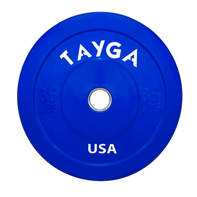 Par de Discos Bumper Tayga 35 Lbs