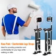 thumbnail image 6 of QIPUNEKY 2 Packs Stilt Pads Protective Padded Leg Bands, Nylon Adjustable Stilt Leg Straps, for Drywall Stilt Replacing, 6 of 7