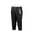 A-Black1168, variant on SONXAHE Men's Contrast Waist Capri Sweatpants Side Pocket Jogger Fit Athletic Cropped Trousers