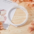 thumbnail image 4 of 20Pcs 1700mm Plastic Guitar Binding Purfling Strip White Guitar Binding Purfling Decorative Guitar Elastic Binding Material for Acoustic Classical Guitar Binding Edge Trim, 4 of 9