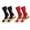 Black+red, variant on 2 Pairs Anti-slip Sport Socks Non-slip Rubber Grip for Football, Rugby, Basketball, Running, Yoga - White+yellow