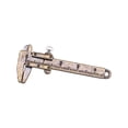 thumbnail image 1 of Calibrador Vernier para casa de muñecas Hugo Mini Regla 1/6 1/12 Bronce, 1 of 9