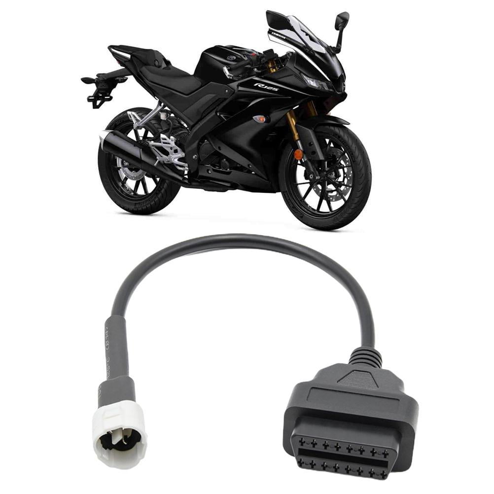 3 PIN to 16 PIN OBDII Connector Diagnostic Tool Adapter Cables For Motorcycle 