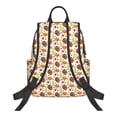 thumbnail image 2 of Naloa Thanksgiving Turkey Print Lightweight DayBackpack Suitable for school, work, shopping, travel, etc., 2 of 5