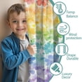 thumbnail image 3 of Blackout Kids Curtains,Pioneer Flower Childrens Insulated Curtains Set Of 2,Bedroom Essentials,Toddler Room Decor 42x63in(106x160cm), 3 of 4