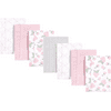 Hudson Baby Unisex Baby Cotton Flannel Burp Cloths