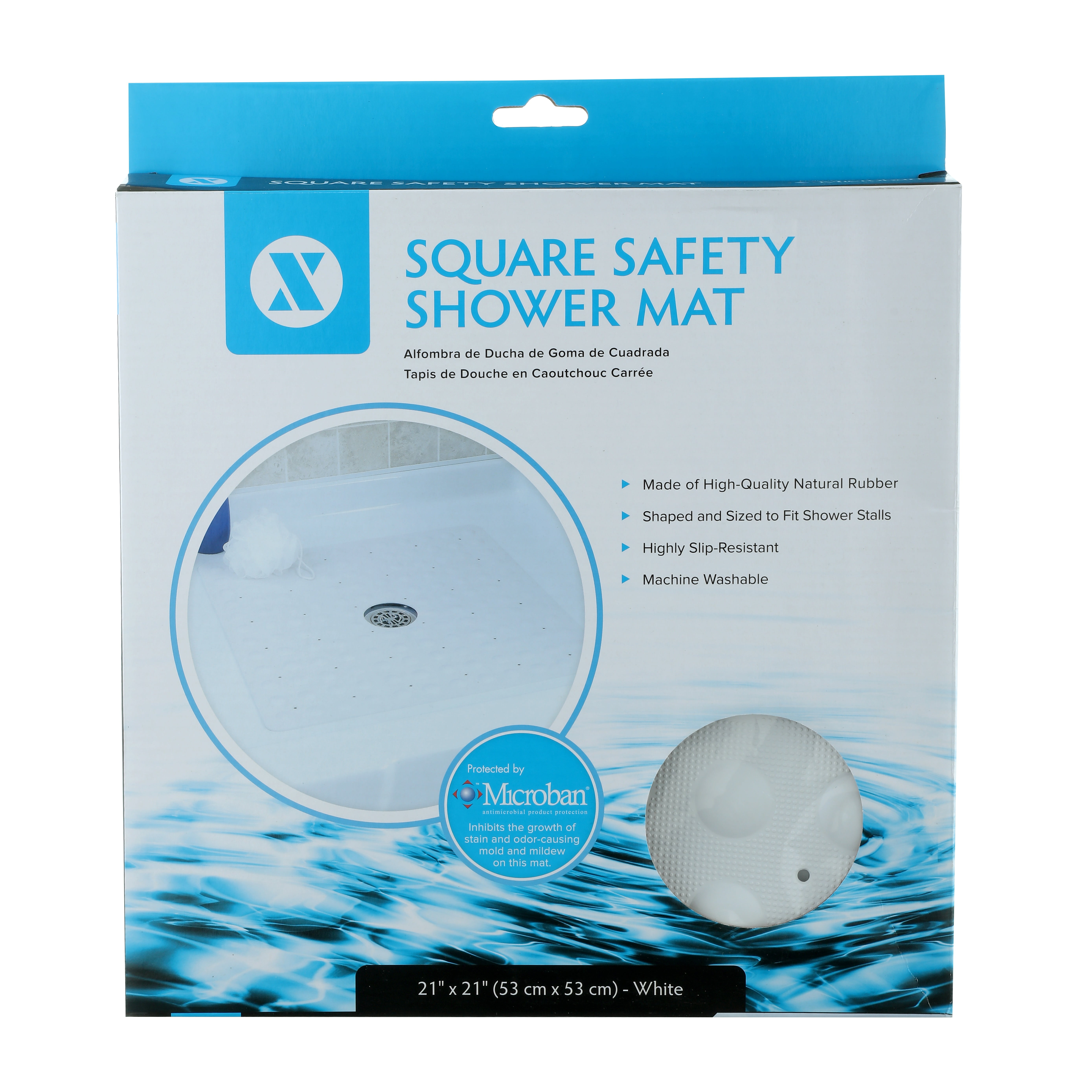 Non Slip Appliques Mats Large Non Slip Rubber Shower Mat With