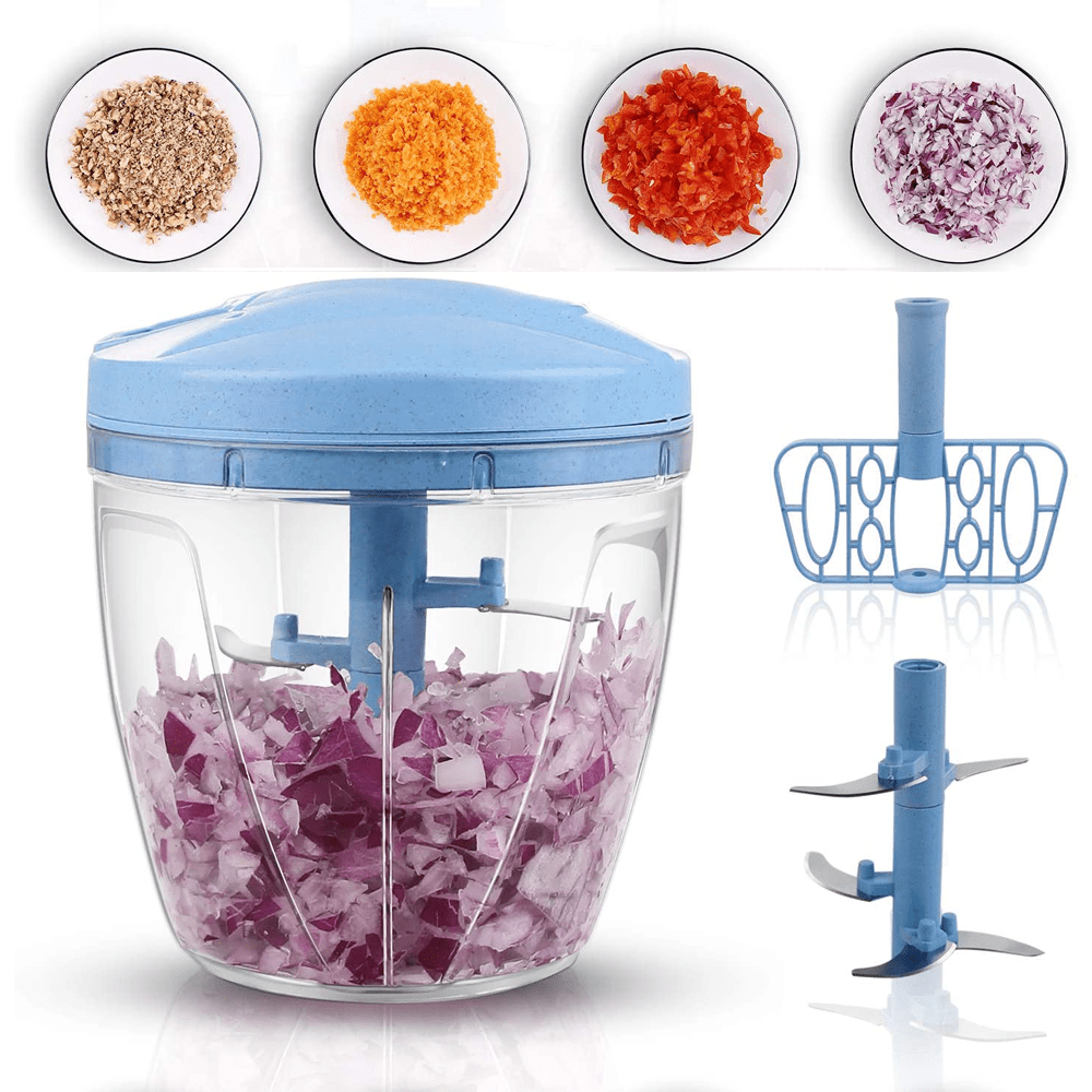 hand pull food processor