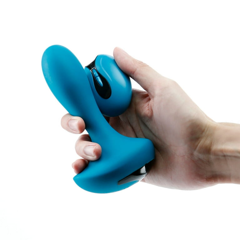 Renegade Thor Silicone Vibrating Anal Sex Toy with Remote Control, Teal