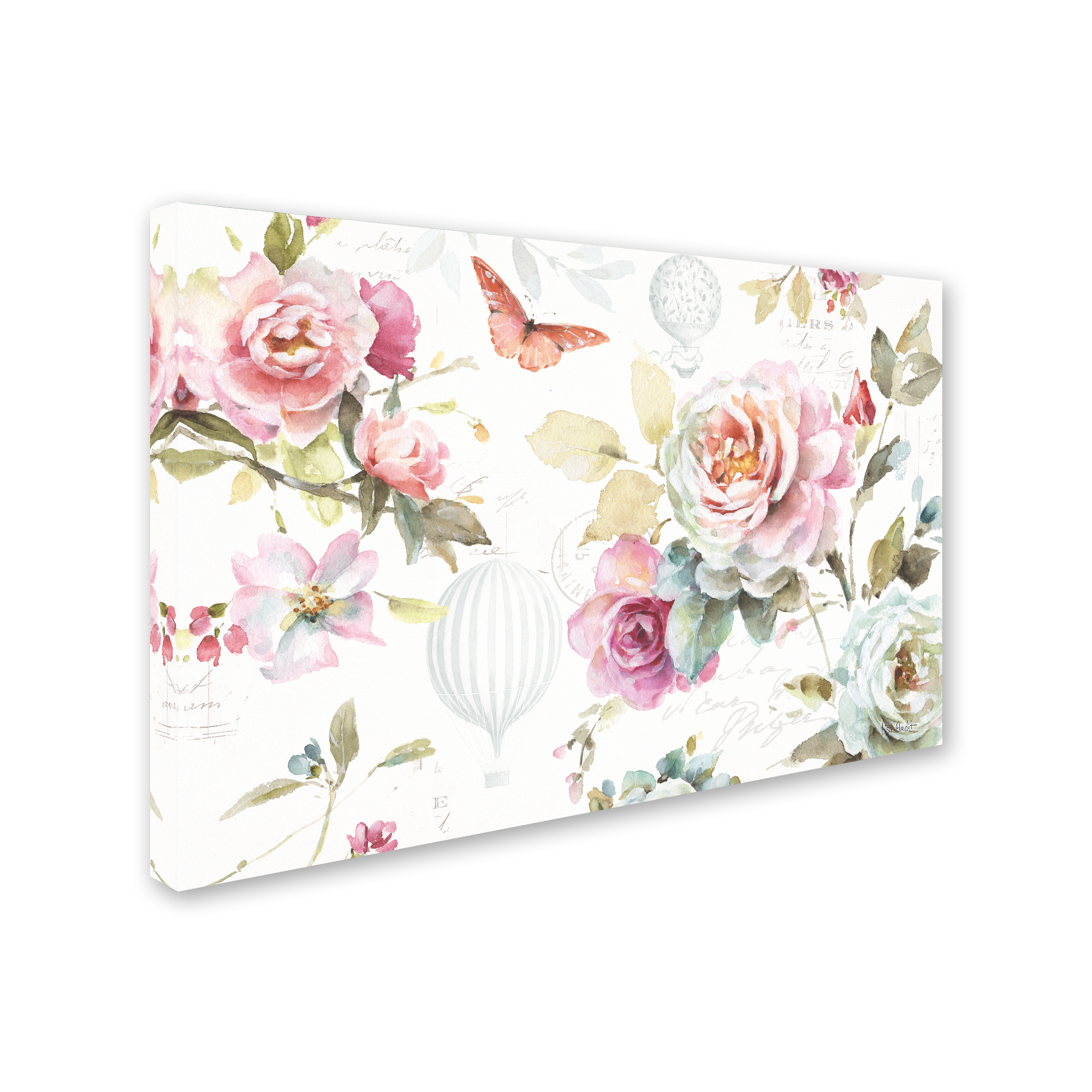 Trademark Fine Art 'Beautiful Romance I' Canvas Art by Lisa Audit