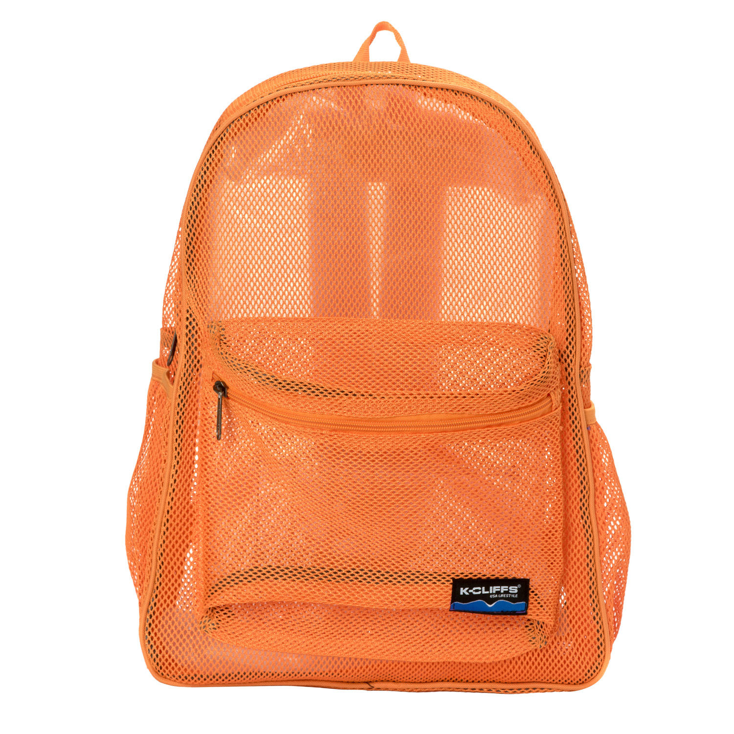 K-Cliffs Unisex Heavy Duty Classic Gym Student Mesh See Through Netting Backpack - image 4 of 6