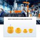 thumbnail image 2 of PVC Thread Maker Tool Pipe Threader Plumbing Tool Kit Pipe Threader Set 1/2in 3/4in 1in Dies Plastic Pipe Tap Die Set, 2 of 5
