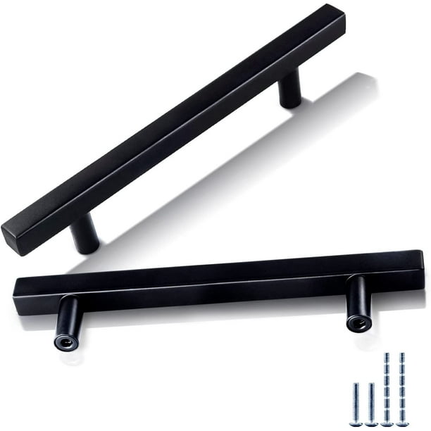 Zoizocp Black Pulls Kitchen Handles 5 Inch Hole Center