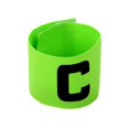 thumbnail image 3 of Brazalete de capitán de fútbol de colores brillantes con cinta mágica y diseño anticaída para adultos y jóvenes, 3 of 5