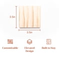 thumbnail image 2 of Stiles Letter Tiles, Wooden Crossword Wall Letters for Living Room, Dining Room, Kitchen, or Bedroom, 3.5 Inch, Blank, 2 of 8