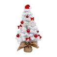 thumbnail image 1 of Árbol de Navidad de mesa, árbol de Navidad pequeño, mini árbol de Navidad artificial para fiestas, escritorio, decoración navideña de bricolaje, ofici 60 centímetros, 1 of 8
