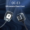thumbnail image 1 of OC-E3 1,2 m fuera de la cámara Cable de flash Cable de enfoque remoto de sincronización de zapata caliente para Canon Ndcxsfigh Nuevos Originales, 1 of 9