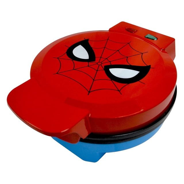 Wafflera del Hombre Araña de Marvel – Sus Waffles con la Máscara del Hombre Araña – Plancha de Acero