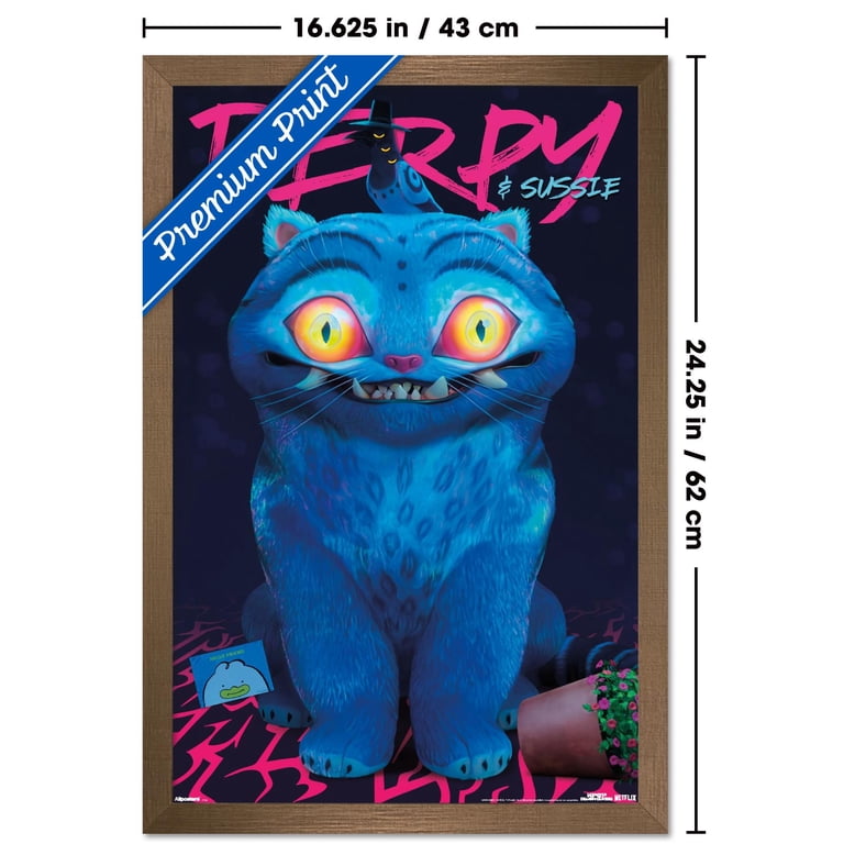 Netflix KPop Demon Hunters (2025) - Derpy & Sussie Wall Poster