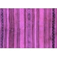 thumbnail image 1 of Ahgly Company Indoor Rectangle Abstract Purple Modern Area Rugs, 4' x 6', 1 of 4