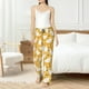thumbnail image 4 of Fotbe Funny Chicken Pantalones de Pijama para Mujer, Pantalones de Dormir, Pantalones Pj con Cordón y Bolsillos-Medium, 4 of 6
