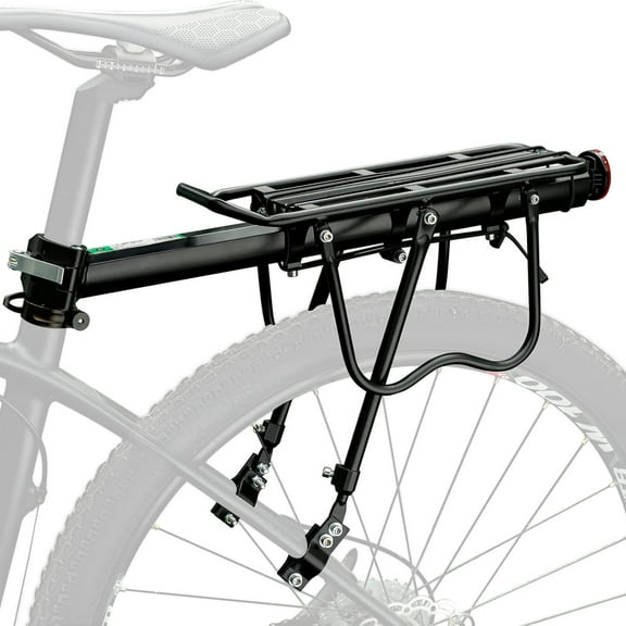 Bike Cargo Rack - Rear Bike Luggage Rack, Quick Release, 165lbs Capacity