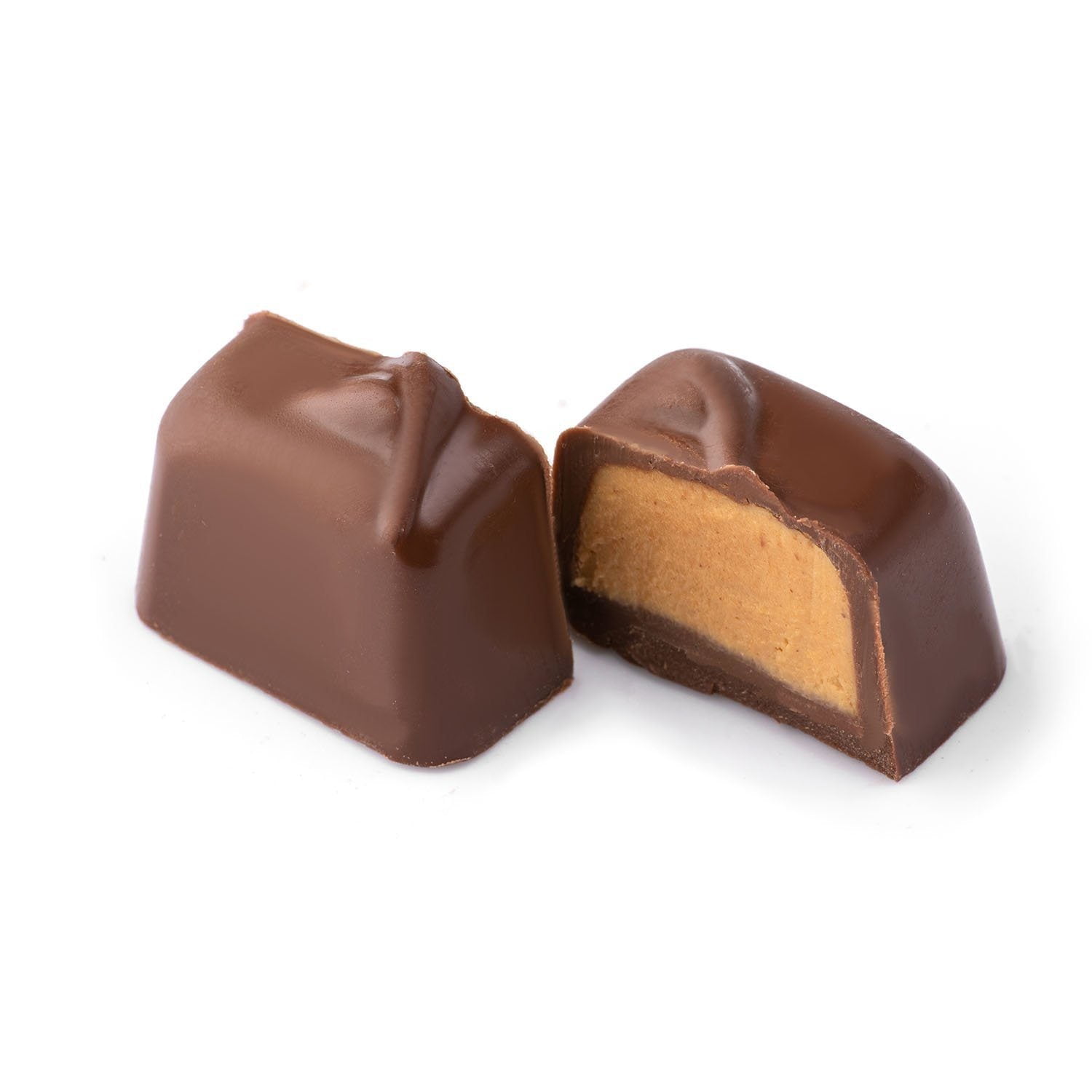 Jackie's Chocolate Sugar Free Milk Chocolate Peanut Butter Truffle, 1/2 lb