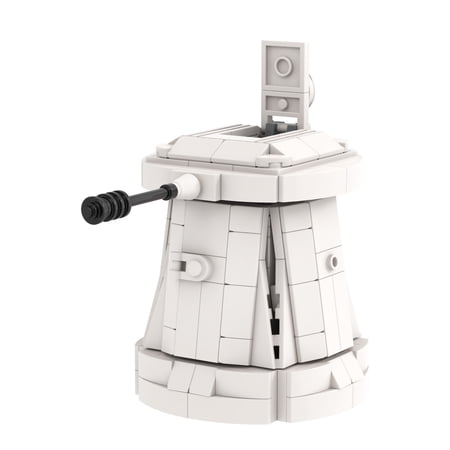 MOOXI Stars Wars Hoth Turret Defense Tower Building Set,Classic Creative Building Blocks Children Kit,Gifts for Kids(275pcs)
