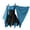 Navy, variant on KICILVS Gothic Dresses for Women Off Shoulder Bell Sleeve Patchwork Corset Waist Layered Flowy Witch Theme Mini Dress Gray