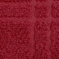 thumbnail image 2 of RITZ Solid and Multi Check Kitchen Tie Towel, Set of Two, Paprika, 2 of 5