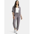 thumbnail image 5 of Athletic Works Women's and Women's Plus Fleece Jogger Sweatpants, Sizes XS-4X, 5 of 5