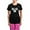 With Pink Pant, variant on CafePress - Here Comes The Bride Pajamas - Women's Short Sleeve Print T-Shirt and Pants Dark Cotton Pajama Set