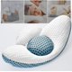 thumbnail image 3 of Almohada Lumbar QWTG Azul Ergonómica y Respirable para Mujeres Embarazadas y Trabajadores de Oficina, 3 of 7