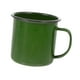 thumbnail image 3 of Taza de café esmaltada Macarena para leche resistente 6x6 cm verde, 3 of 8