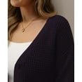 thumbnail image 5 of FUNING  Cardigan Sweaters for Women 100% acrylic fibers Button-Down Long Sleeve Oversized Knit Outerwear, 5 of 7